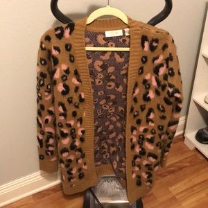 Leopard cardigan